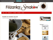 Tablet Screenshot of filizankasmakow.pl